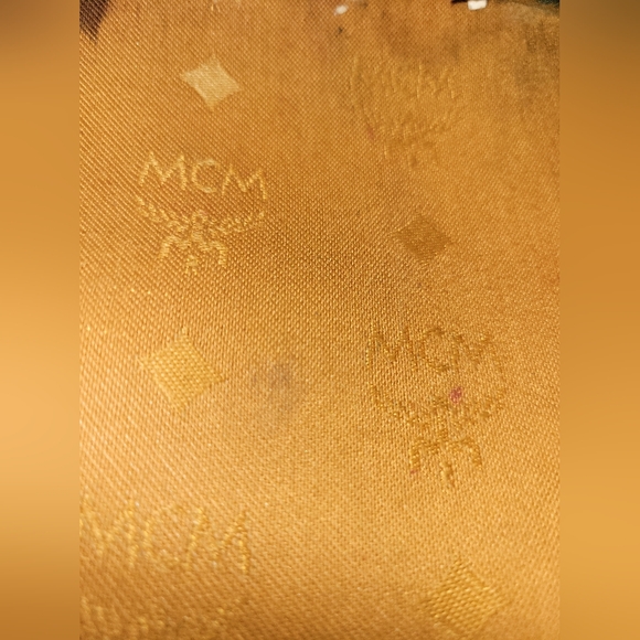 MCM Cognac Tote w Chain/Leather straps - Picture 13 of 16